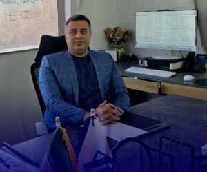 مهندس عجمی مدیر عامل شرکت سرمایه گذاری نور همدانیان